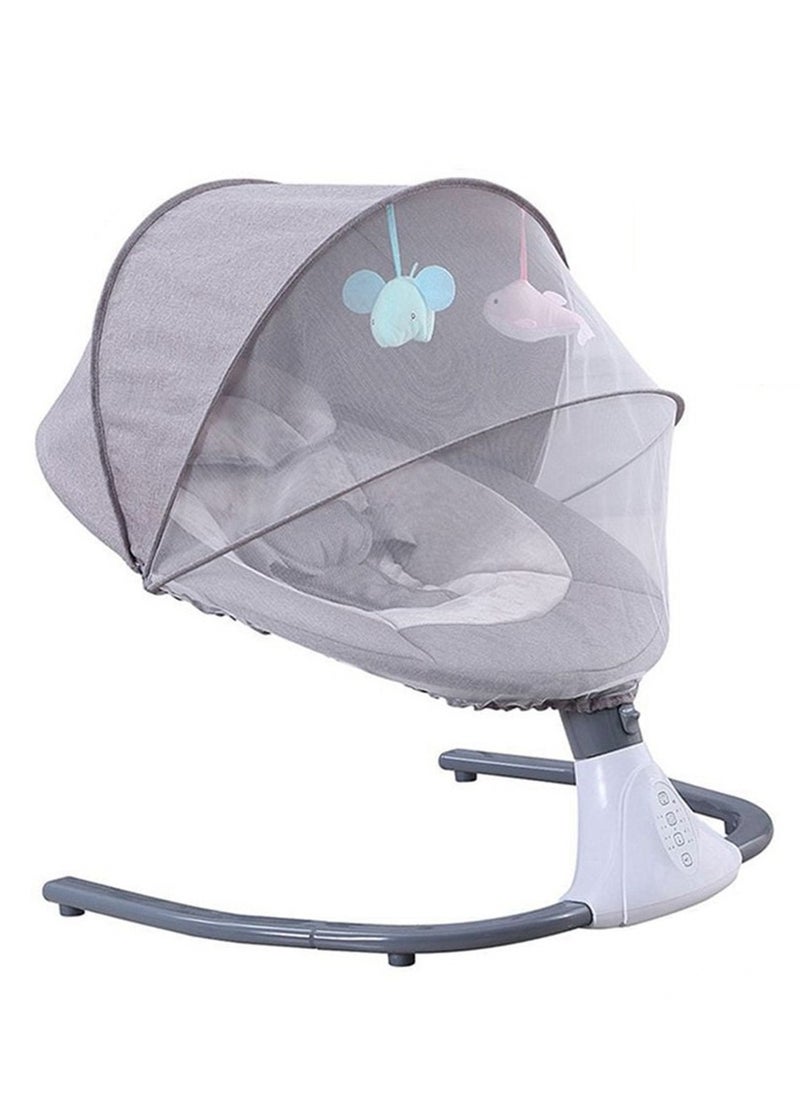 WALALLA - Automatic Electric Baby Swing Cradle, Rocking Bouncer Chair With Adjustable Speed And Bluetooth Music - Image 1