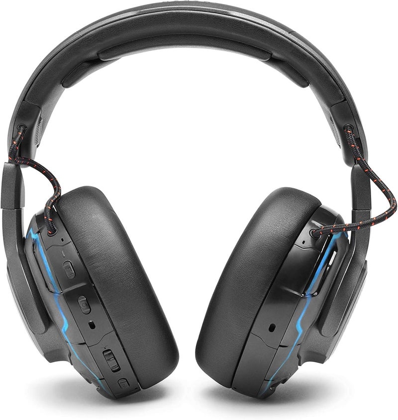 JBL JBL Quantum One  USB wired overear professional gaming headset with headtracking enhanced JBL QuantumSPHERE 360 Active noise cancelling and HiRes certified sound Black - Image 3