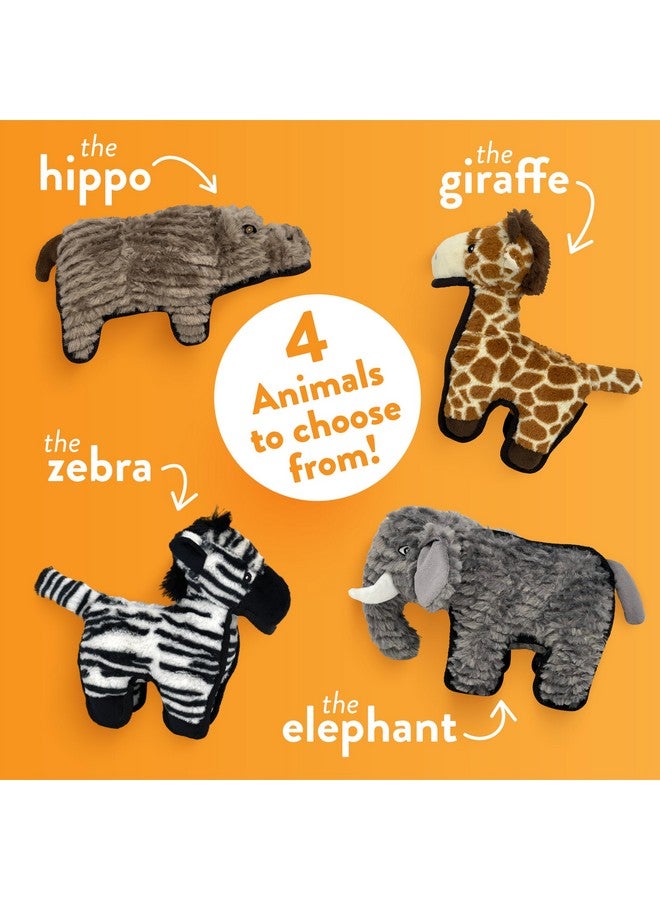 Spunky pup MEGA Tough Plush Toys for Aggressive Chewers - Durable, Triple-Layered Dog Chew Toys with Squeaker - Ideal for Large Dogs and Giant Breeds- Elephant - Image 3