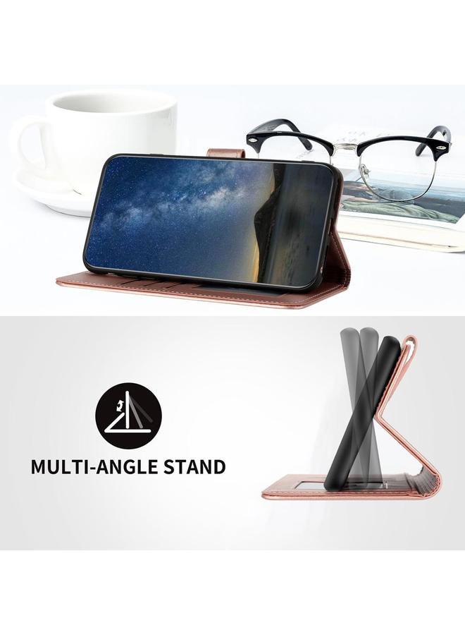 اس-توب جراب لهاتف OPPO Reno5 4G / 5G / Find X3 Lite جراب هاتف جلدي قابل للطي منقوش بزهرة الداتورة - Image 5