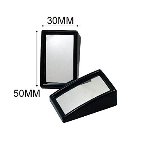 Hypersonic Blind Spot Mirror Convex Wide Angle Rear View Car Outside Universal Fit Stick Mirrors - Image 3