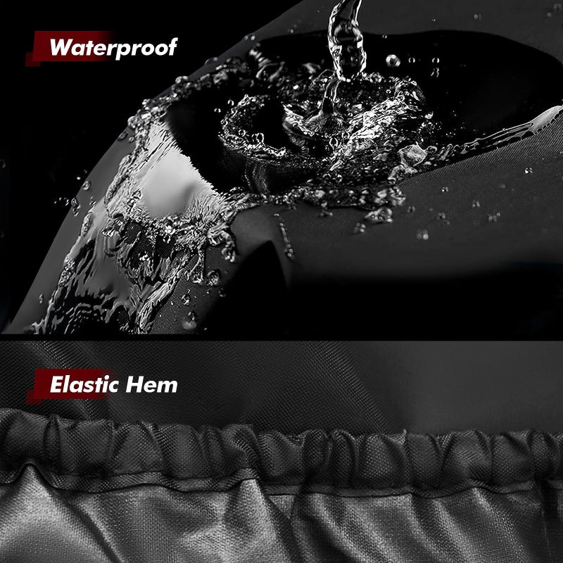 TOHONFOO Kids Ride-On Toy Car Cover, 52 x 26 x 22inch Outdoor Water Resistant Protection Cover Power Wheels Cover Waterproof for Children Wheels Toy Electric Car - Image 4