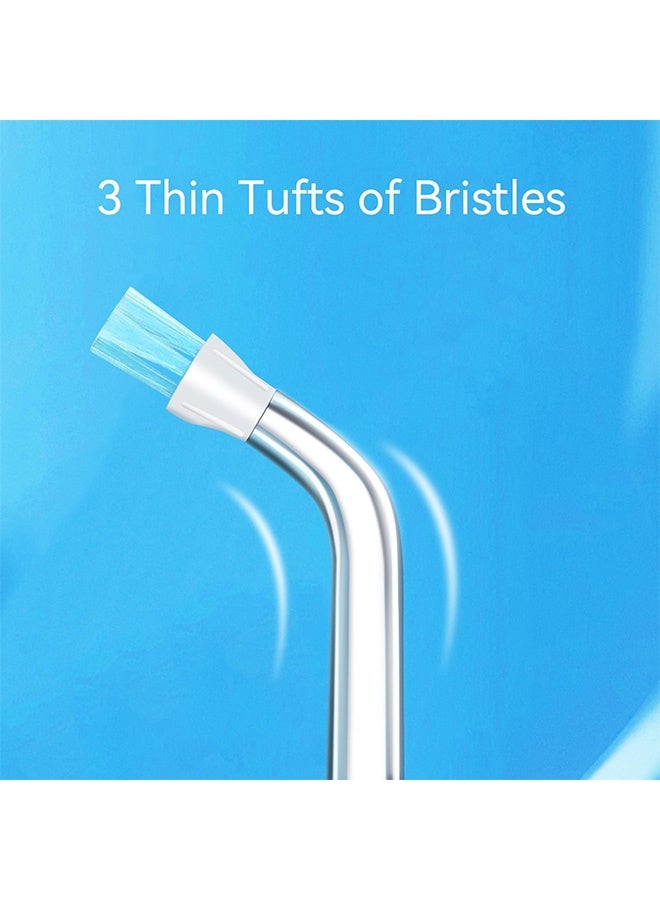 Peachjoy Replacement Tips for Waterpik Water Flosser, Plaque Seeker Replacement Tips Compatible with Waterpik Water Flossers, Plaque Remove Brisles Tips - Image 5