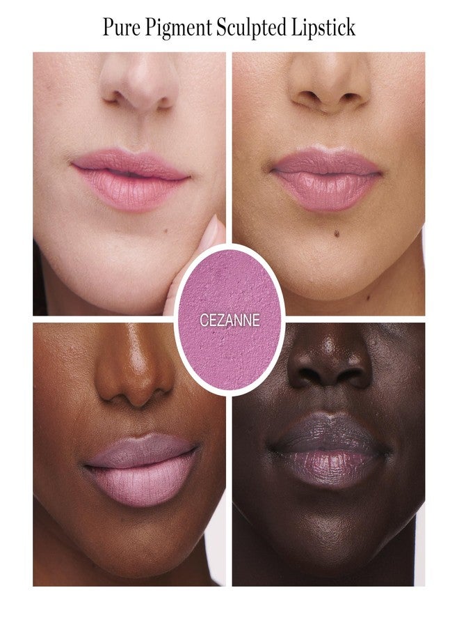 Ogee Full Bloom Sculpted Lipstick (Cezanne - Cool Pink) - Long Lasting Organic Lipstick with Jojoba Oil & Micro Hyaluronic Acid - 70% Organic Ingredients & Made in USA - Image 2