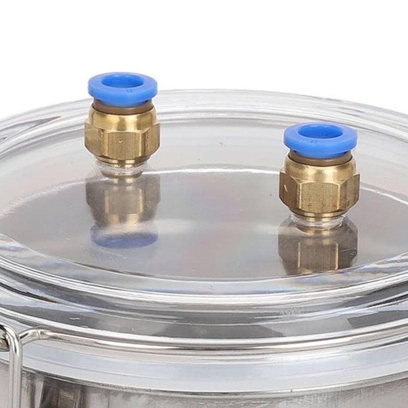 Manual Goat Milking Machine 2L Portable Cow Sheep Milk Farm Transparent Lid - Image 5