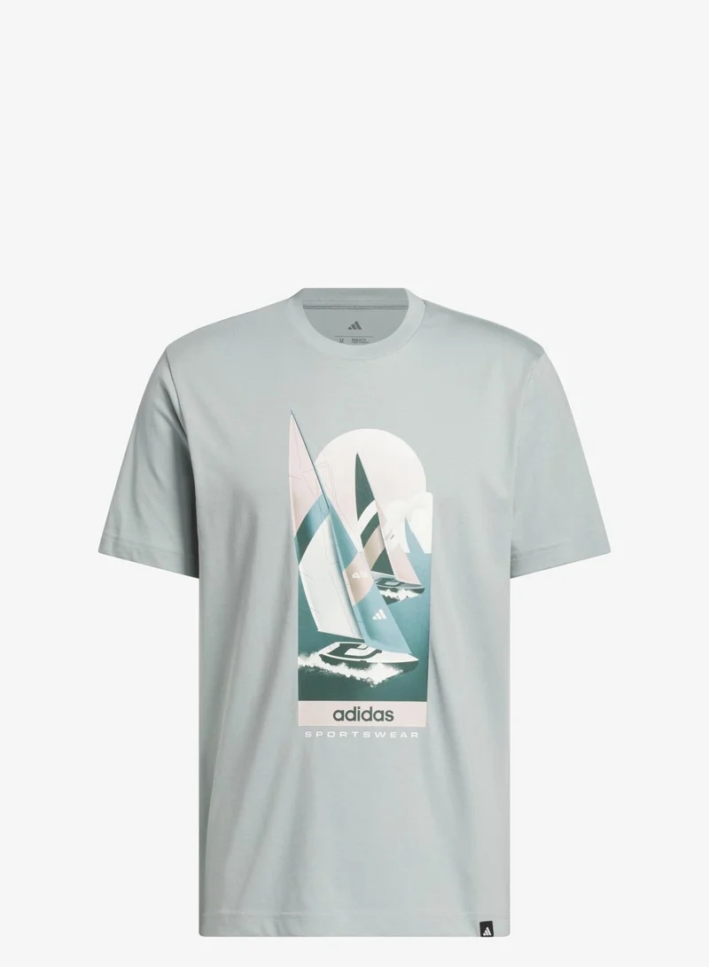 اديداس تيشيرت Summer Sailing Graphic