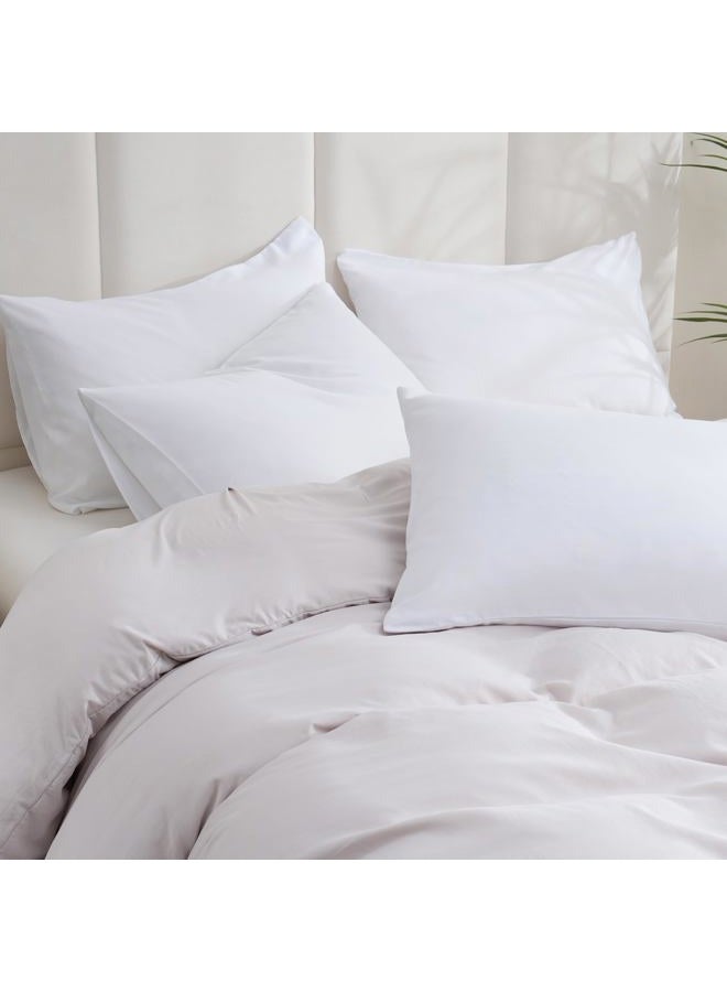 ZPECC Pillow Cases Queen Size 4 Pack - Bulk White Pillowcases with Envelope Closure, Pillow Covers for Home, Camping, Travel Essentials (4 Pack,20x30,White) - Image 2