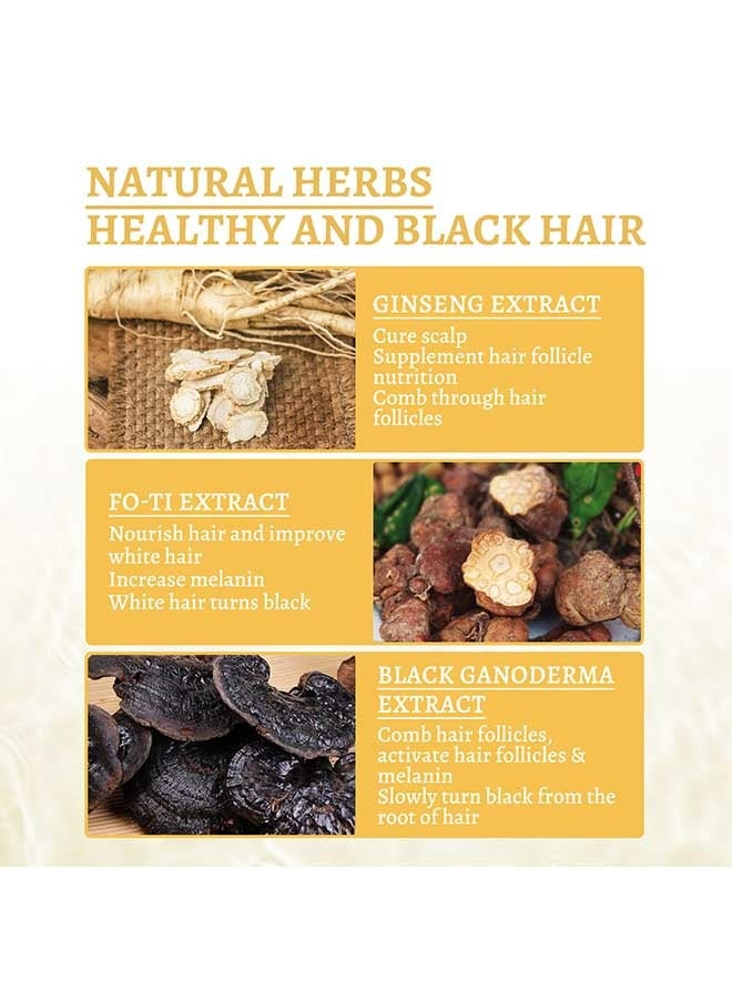 SOUTH MOON Ganoderma Nutrient Essence 30ml,Has The Effect Of Supplementing Hair Follicles, Repairing Hair Damage, Activating Hair Follicles And Melanin, And Obtaining Shiny Black Hair  - Image 2