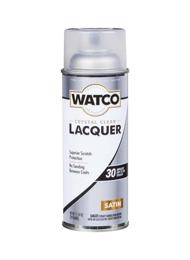 WATCO - Watco Lacquer Clear Wood Finish Spray 11.25oz - Image 1