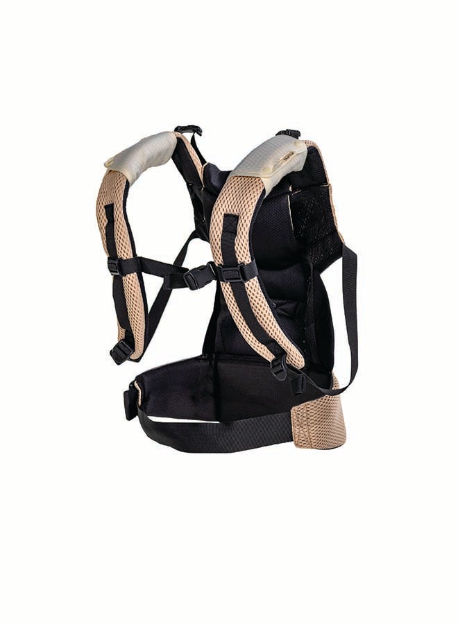 Nurtur Nurtur Willow Deluxe Mesh Infant Baby Carrier – Premium Fabric, Dual-Facing Comfort, Adjustable Cushioned Straps - Sand  - Image 3