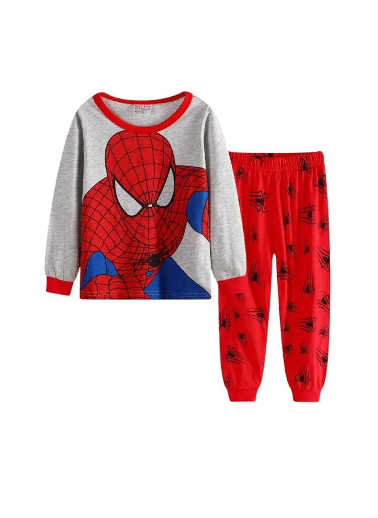 D'Daniela Daniel - Boys' Masked Marvel Pajamas Set - Long Sleeve