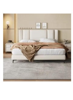 Wooden Twist Wooden Twist Italian Minimalism Modernize Leatherette Upholstery Bed for Luxury Bedroom (King Size)  - Image 2