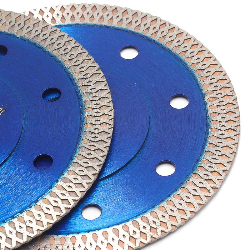 DAPRO 6 Inch with Arbor 7/8" Super Thin Diamond Tile Blade Porcelain Saw Blade for Cutting Porcelain Tile Granite Marbles (6") - Image 4