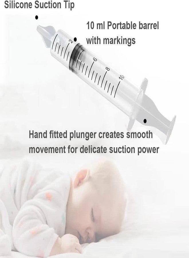 PandaEar Baby Healthcare & Grooming Kit - Baby Safety Set Comb, Brush, Finger Toothbrush, Nail Clippers, Scissors, Nasal Aspirator - Nursery Care Kit (Blue) - Image 4