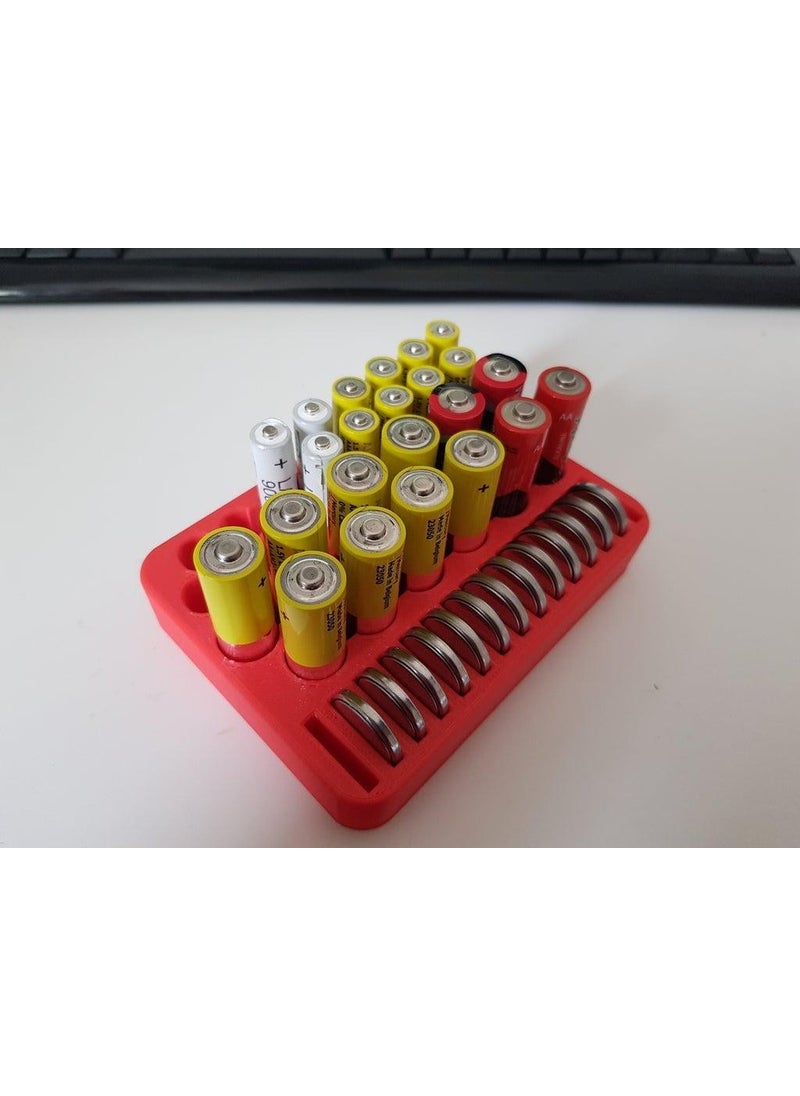 Epm3d Simple Battery Storage Plastic Apparatus  - Image 1