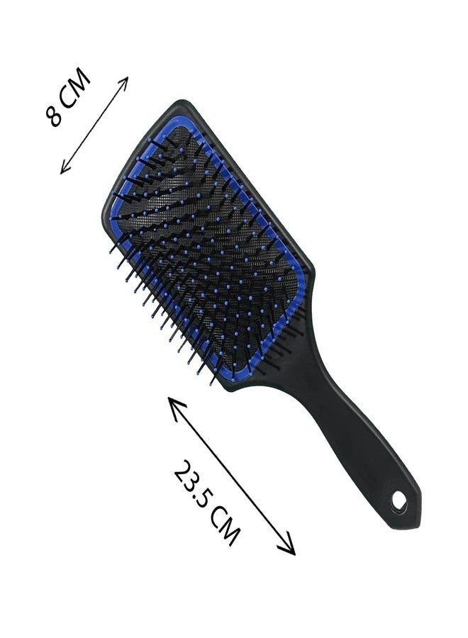 BlackLaoban Paddle Brush With Comfortable Air Cushion Pad Anti-static Hypoallergenic Bristles detangles hair with ease suitable for all hair types For Men and Women (Red) - Image 5