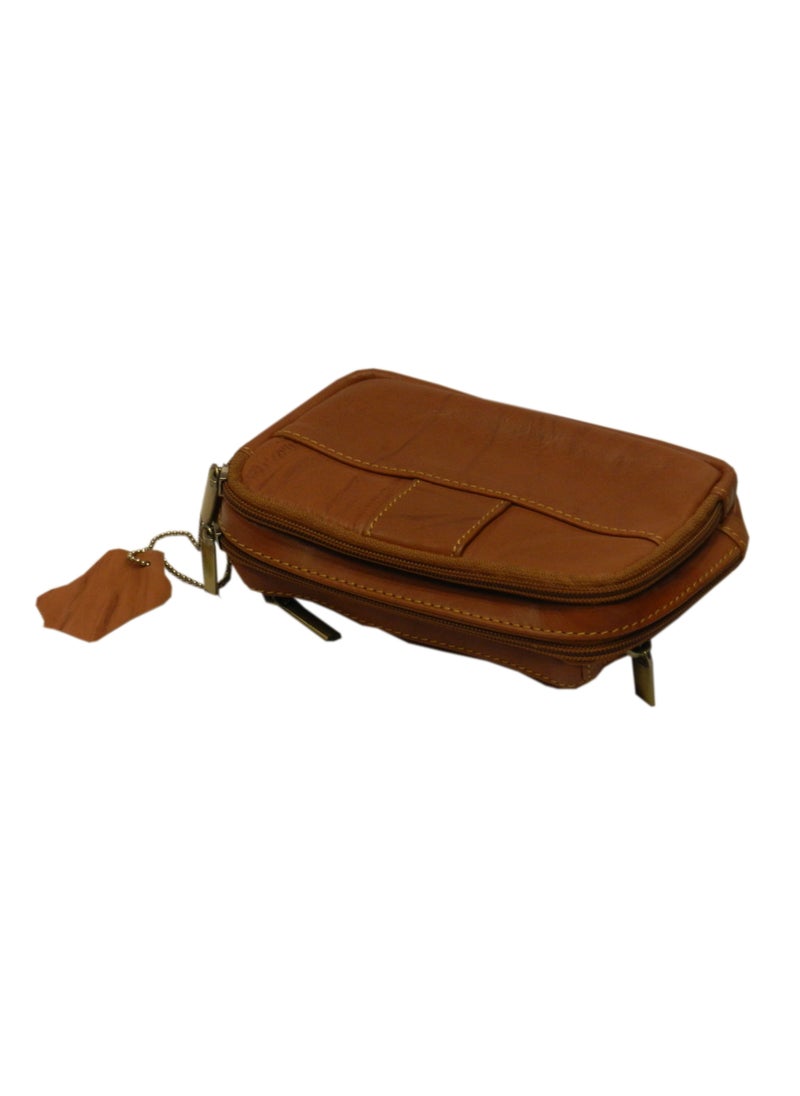 LAVERI LEATHER - Laveri Genuine Leather Designer Hand Pouch For Travel - Image 1