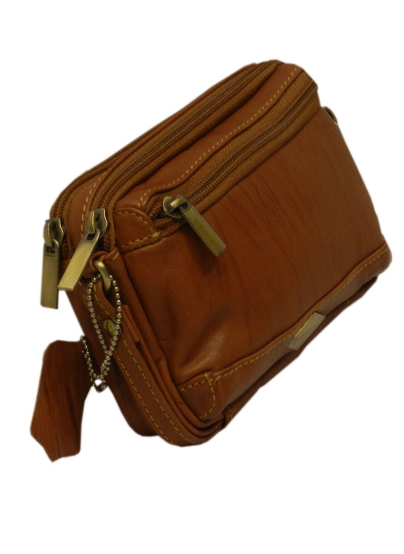 LAVERI LEATHER - Laveri Genuine Leather Designer Hand Pouch For Travel - Image 1