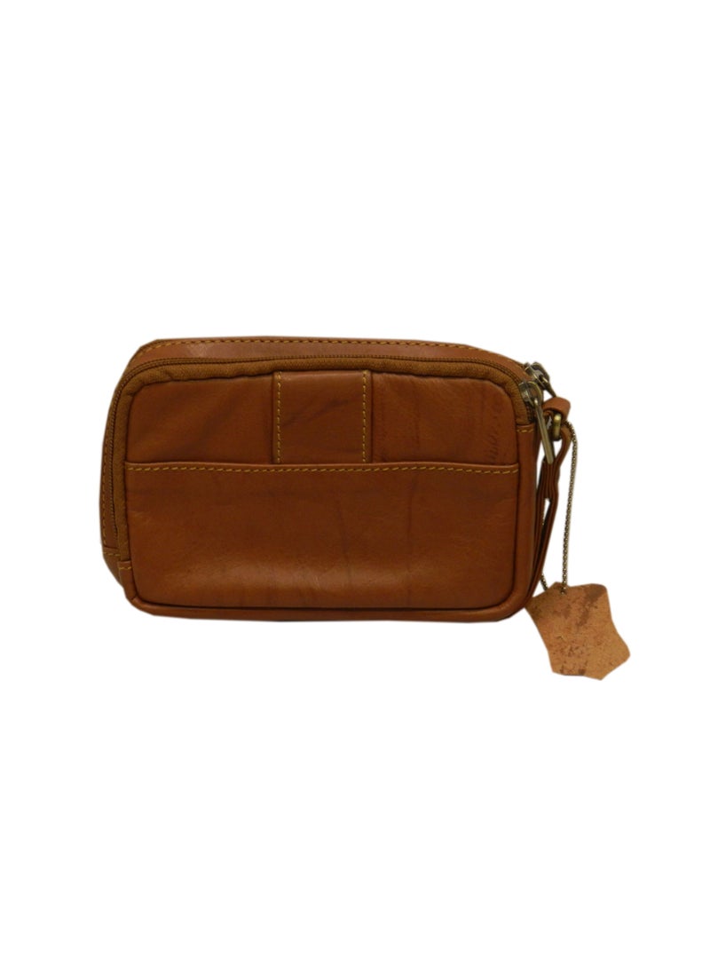 LAVERI LEATHER - Laveri Genuine Leather Designer Hand Pouch For Travel - Image 1
