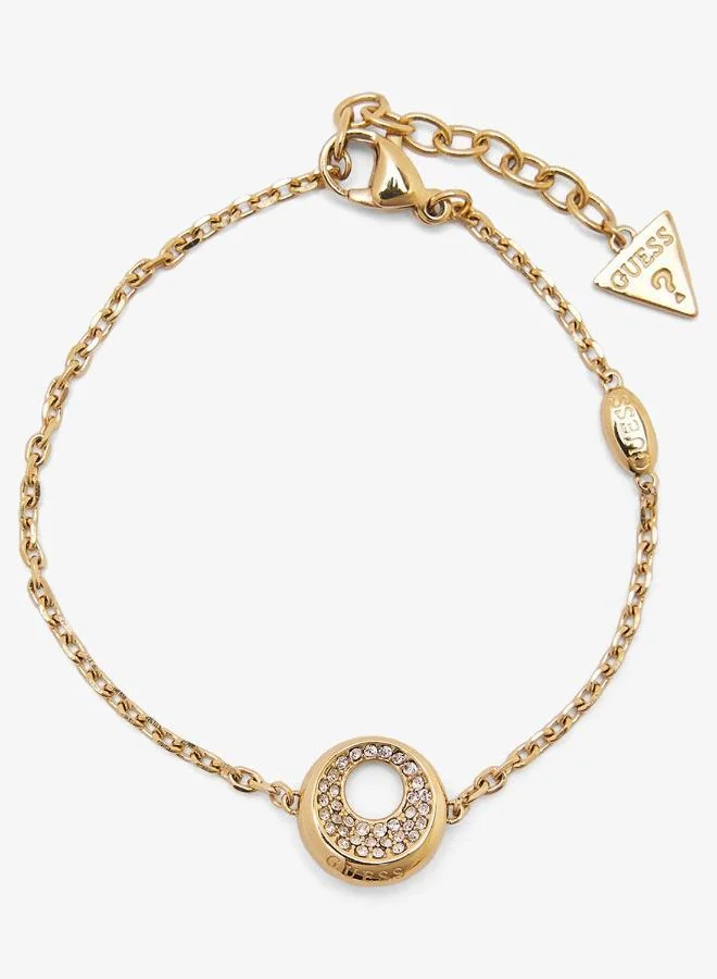 12Mm Coin Pave Bracelet