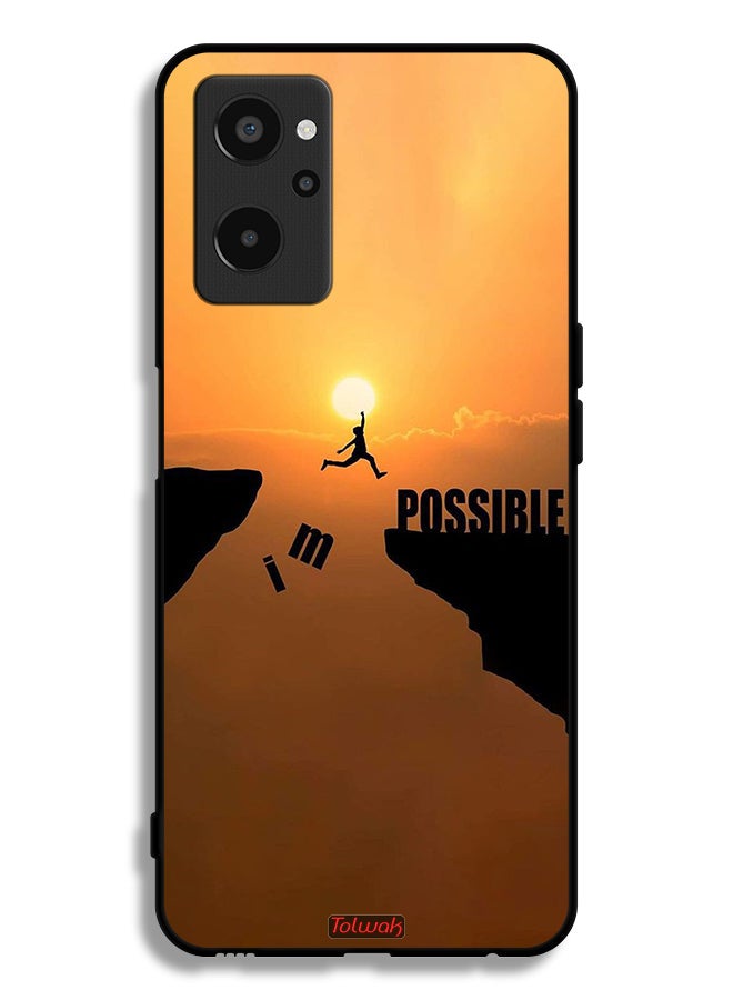Tolwak Realme 9i 4G Protective Case Cover I Am Possible - Image 2