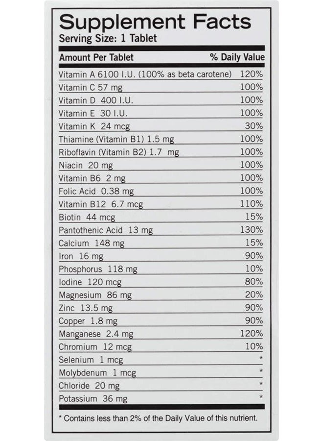 Geritol Complete Tablets, 100 Count (Pack of 3) - Image 4