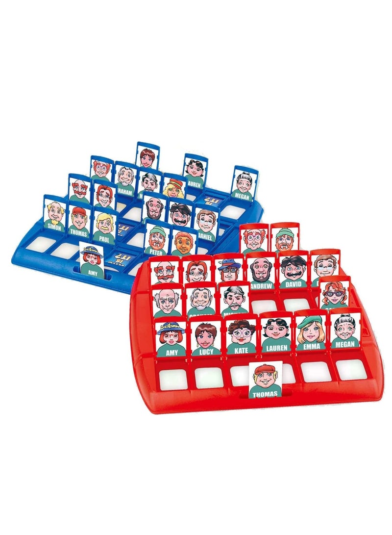 Captaintech Puzzle Fun Guess Who Is It Board Game Toys - Image 1
