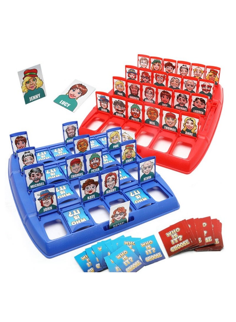 Captaintech Puzzle Fun Guess Who Is It Board Game Toys - Image 2