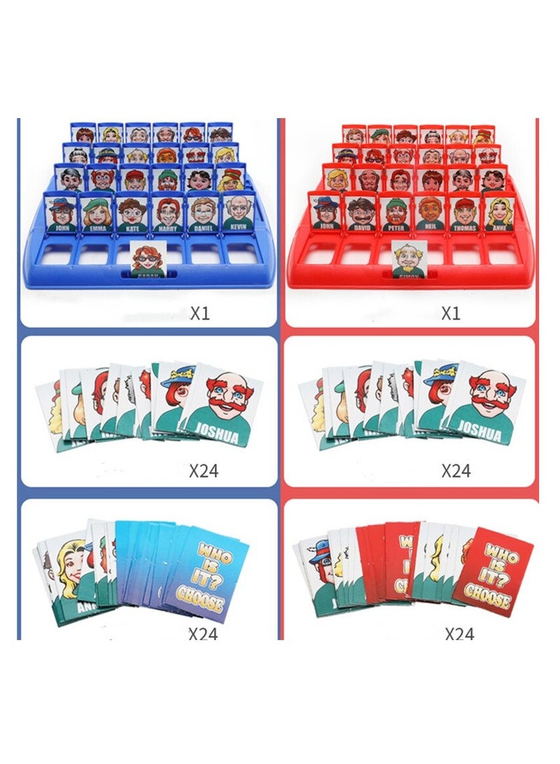 Captaintech Puzzle Fun Guess Who Is It Board Game Toys - Image 3