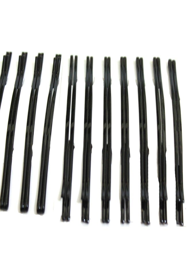 Kalaneet Metal Black 48pcs Bob/Bobby Pins (Size:8cm) - Image 3