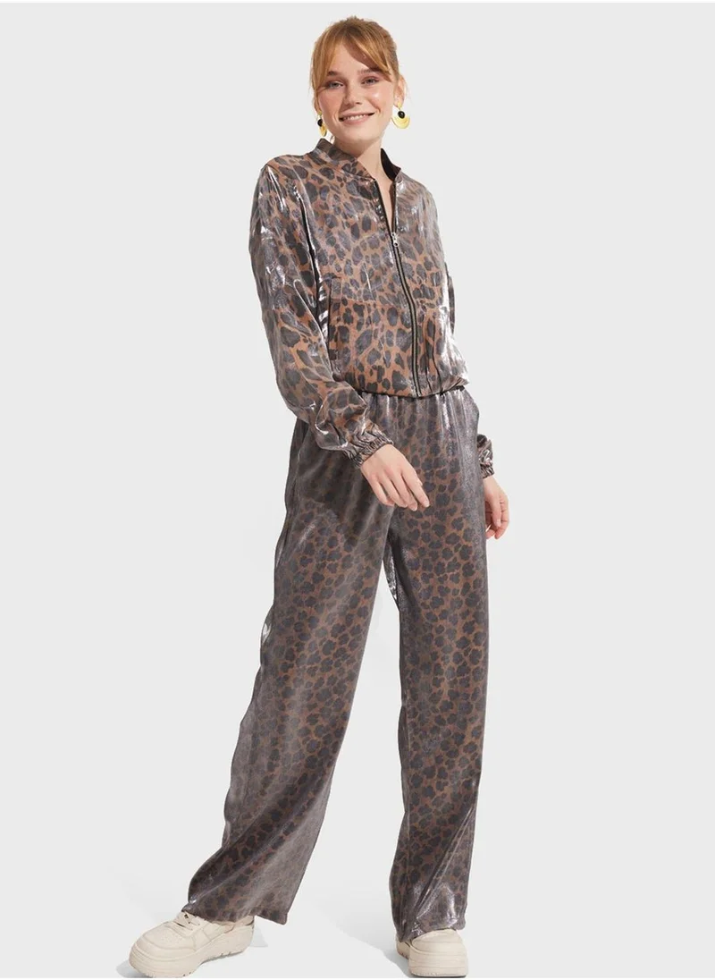 جون High Waist Pants