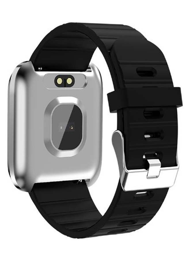 نيبمينينت ساعة يد رياضية ذكية لمُراقبة مُعدل ضربات القلب أسود/ فضي - Image 2