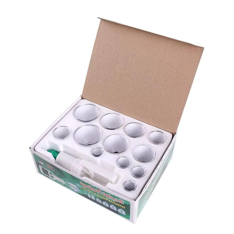 Derovan One-Time Acupuncture Cupping Set – Disposable Vacuum Suction Cups for Traditional Therapy, Muscle Relief & Supportive Weight Management - Image 2
