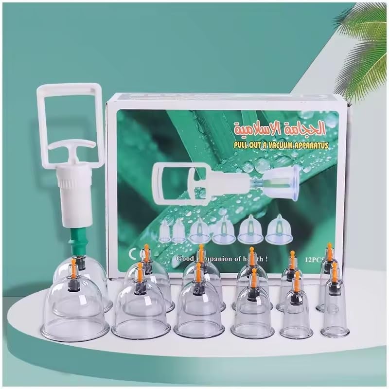 Derovan One-Time Acupuncture Cupping Set – Disposable Vacuum Suction Cups for Traditional Therapy, Muscle Relief & Supportive Weight Management - Image 3