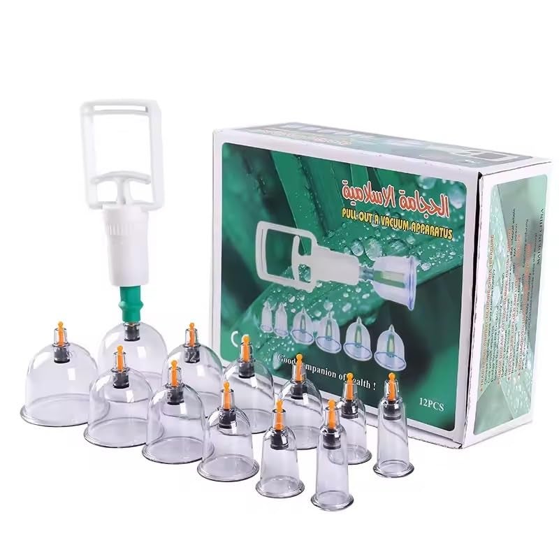 Derovan One-Time Acupuncture Cupping Set – Disposable Vacuum Suction Cups for Traditional Therapy, Muscle Relief & Supportive Weight Management - Image 5