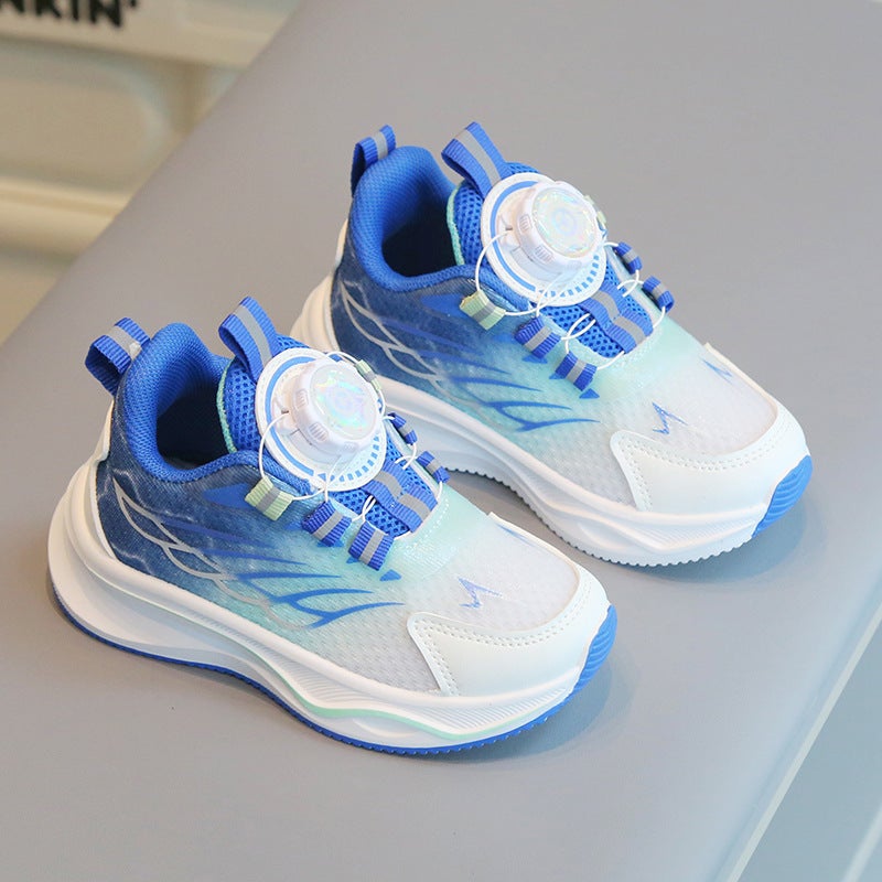 Mesh Sneakers Lightweight Flexible Sole Walking Shoes For Kids Indoor And Outdoor Activities - Image 3