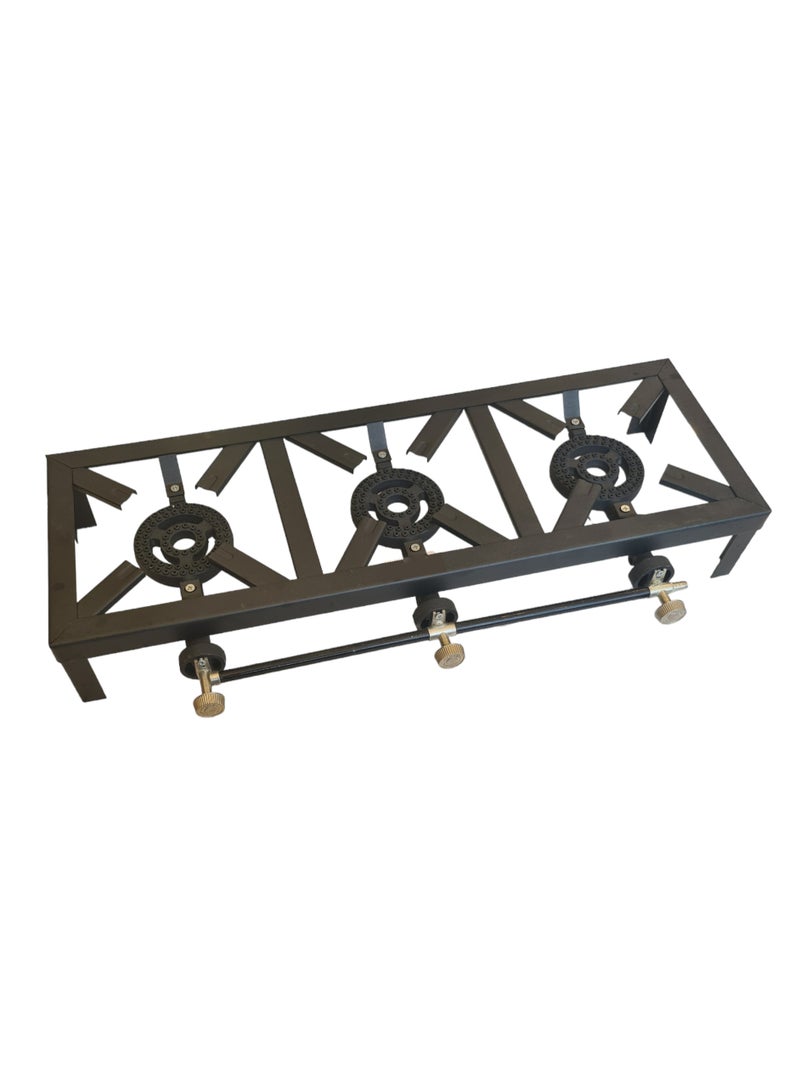 Camping or Home Use Three Burner Stove