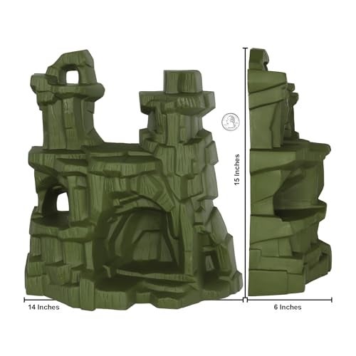 Tim Mee Toy TimMee Battle Mountain Scenery OD Green Figure Display Play Terrain US Made - Image 5