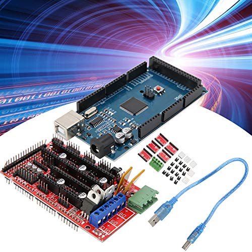 Thincol 3D Printer Controller DIY Kit, RAMPS 1.4 + 2560 R3 Board + 5pcs A4988 Stepper Motor Driver & Heatsink for Arduino RepRap - Image 5