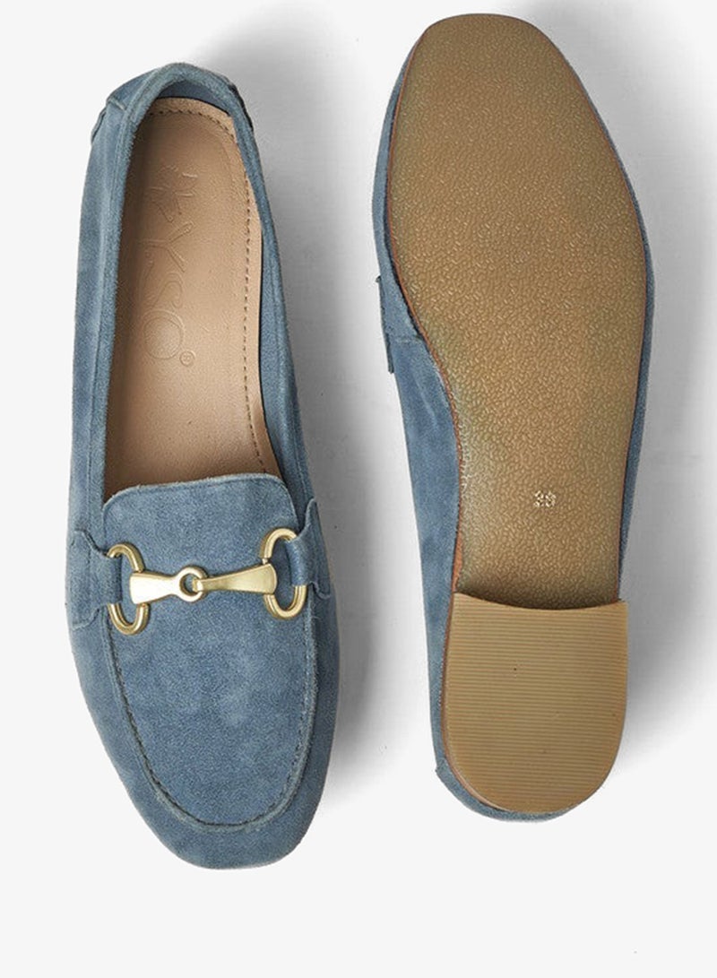 Y.so Women's Flat Moccasins – Solid Slip-On Loafers for Daily Comfort & Style - Image 5