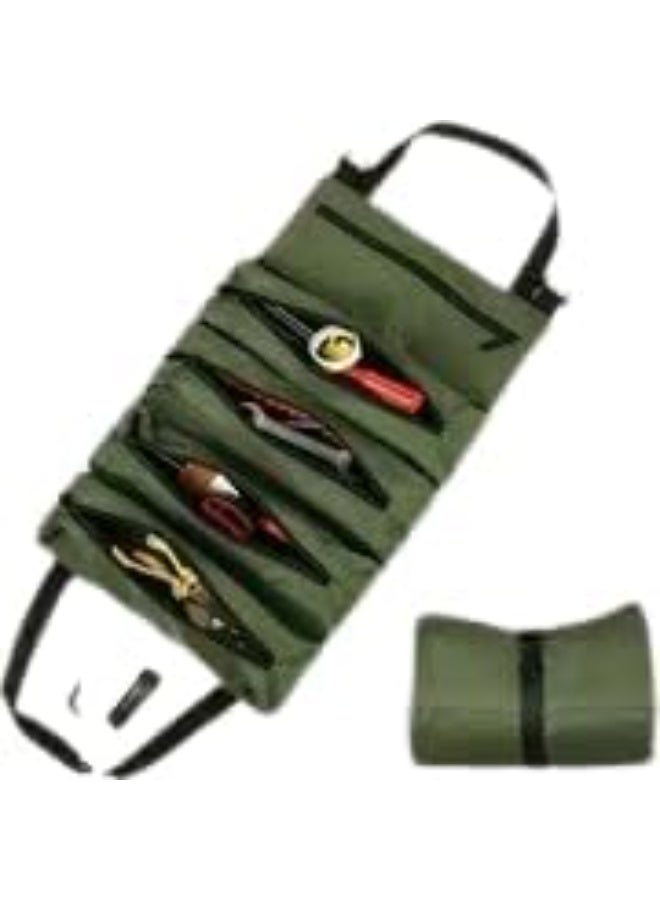 متجر ماى سوق :حقيبة ومنظم أدوات (Tool Pouch) بـ 5 جيوب - قماش كانفاس شديد التحمل. - Image 5