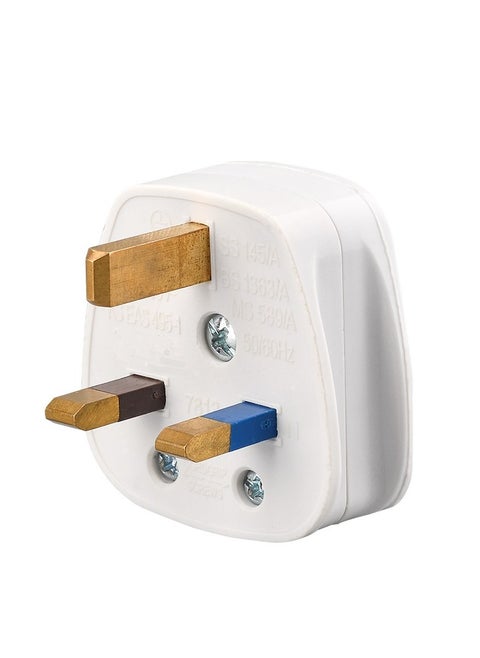 Emerald MG 13A 3 Flat Pin Top Plug with Indicator- Durable and Easy-to-Install Plug translate into arabic