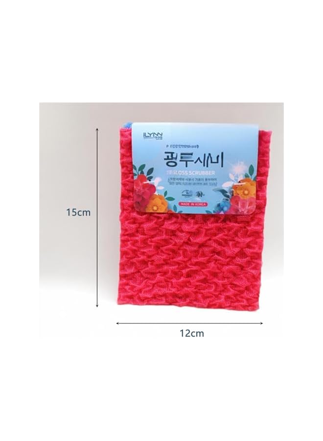 promass Microfiber Sponge Cloths, Absorbent Dish Sponge &Kitchen cleaning cloth, dish sponge, cleaning supplies, 8-Pack (2 Packs of 4 Cloths, Pink, Blue, Green, Yellow),3.9" x 5.9" - Image 5