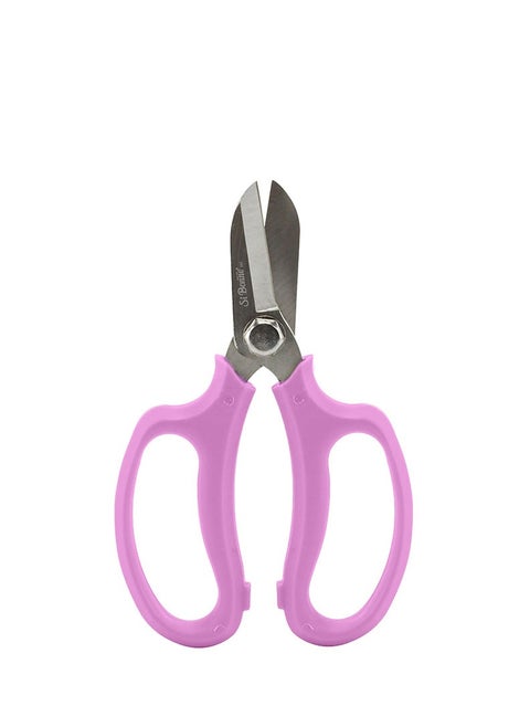 Premium Pink Florist Shears for Flowers, Branches and Leaves