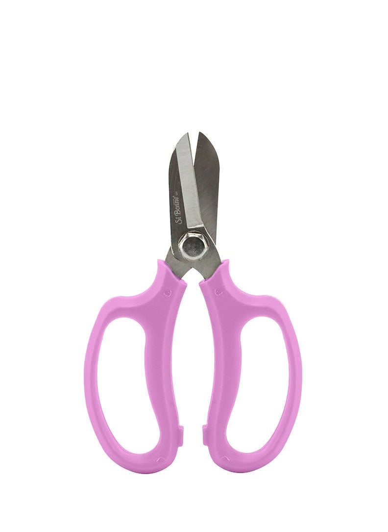 Si Bonne - Premium Pink Florist Shears for Flowers, Branches and Leaves - Image 1