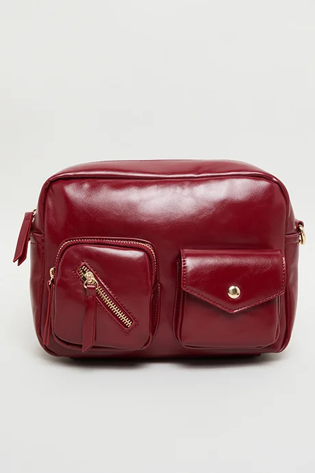 أر أند بي Solid Crossbody Bag