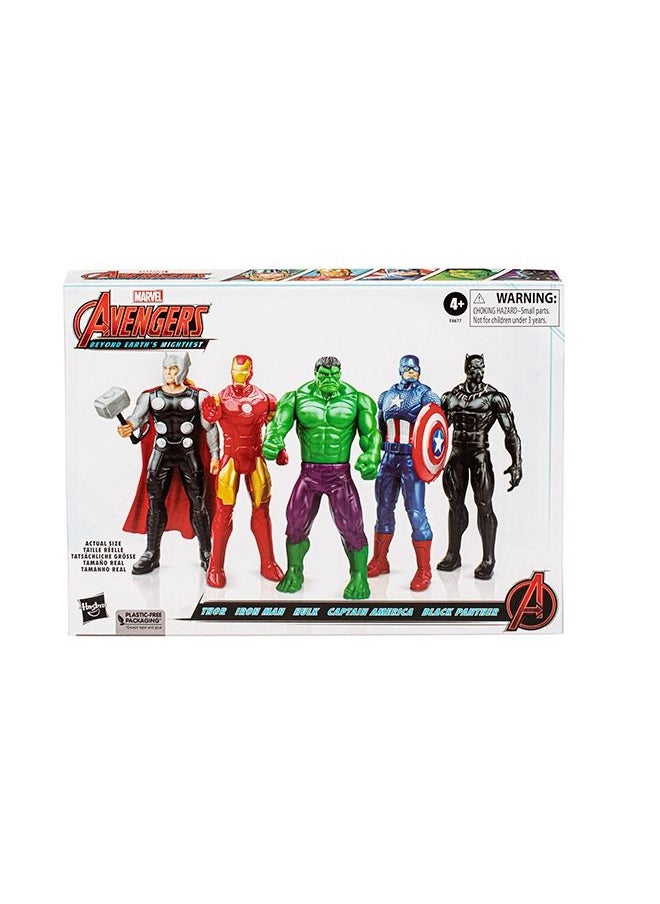 MARVEL Marvel Beyond Earth's Mightiest Multipack, Set of 6 Inch Action Figures and Accessories, Marvel Toys for Kids Ages 4 and Up  - Image 3