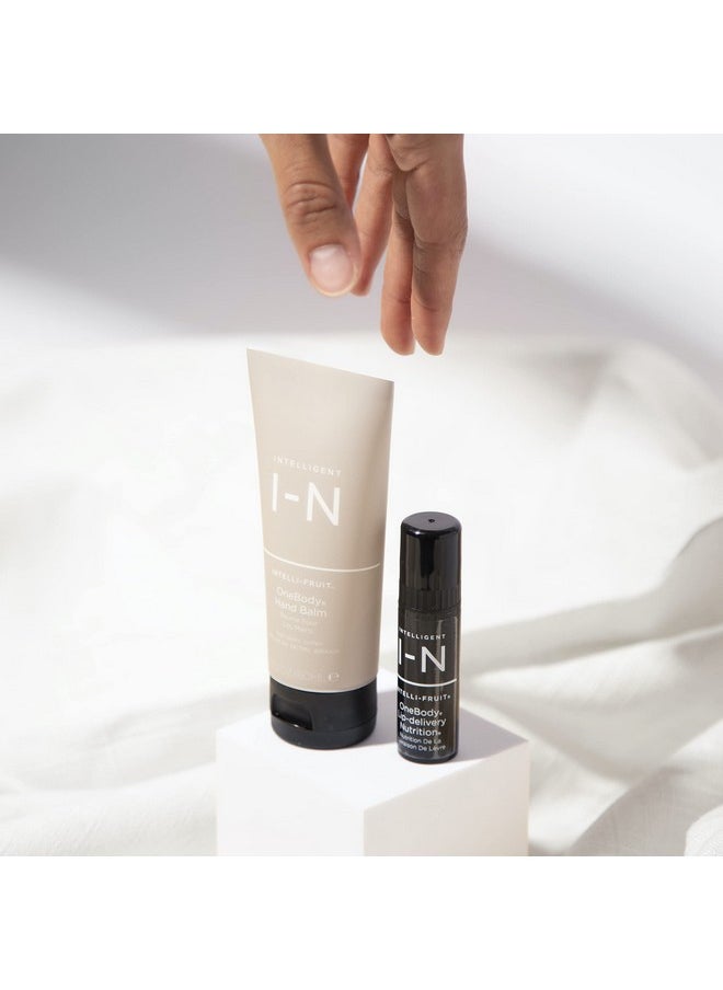 Intelligent Nutrients - Onebody Hand Balm & Lip Delivery Nutrition Holiday Set Help Soothe Dry Hands Cuticles & Lips (2Piece Set) - Image 1