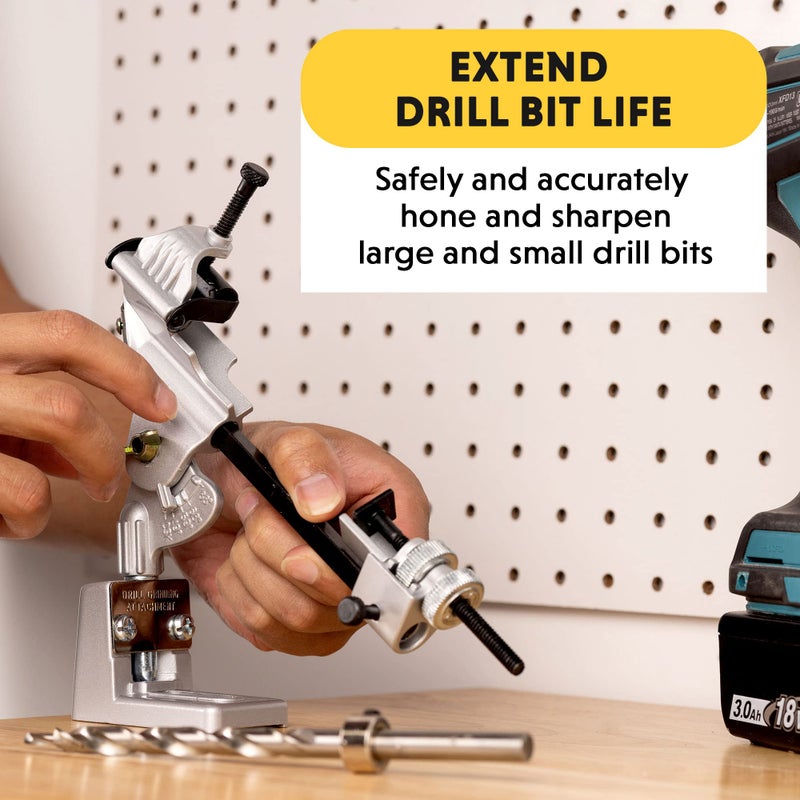 General Tools Drill Grinding Attachment #825 - Drill Accessories - For use with ANSI, OSHA, and UL - Image 2