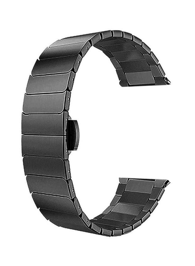 NIBEMINENT Replacement Band For Apple Watch Series 4 44mm Black - Image 1